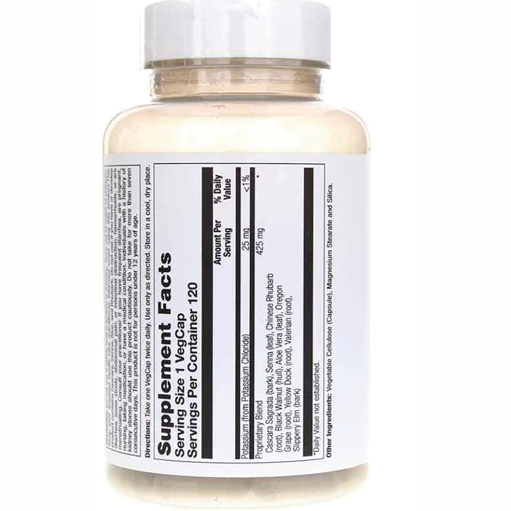 NBL021 | back of white supplement bottle showing Supplement Facts panel and ingredient list - Thumbnail