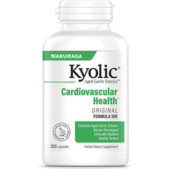 KY007 | Kyolic Aged Garlic Extract Cardiovascular Health Original Formula 100 bottle 200 capsules