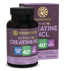 SNW070 | Sunwarrior Active for Her Creatine HCL, 120 vegan capsules, designed for women 40+