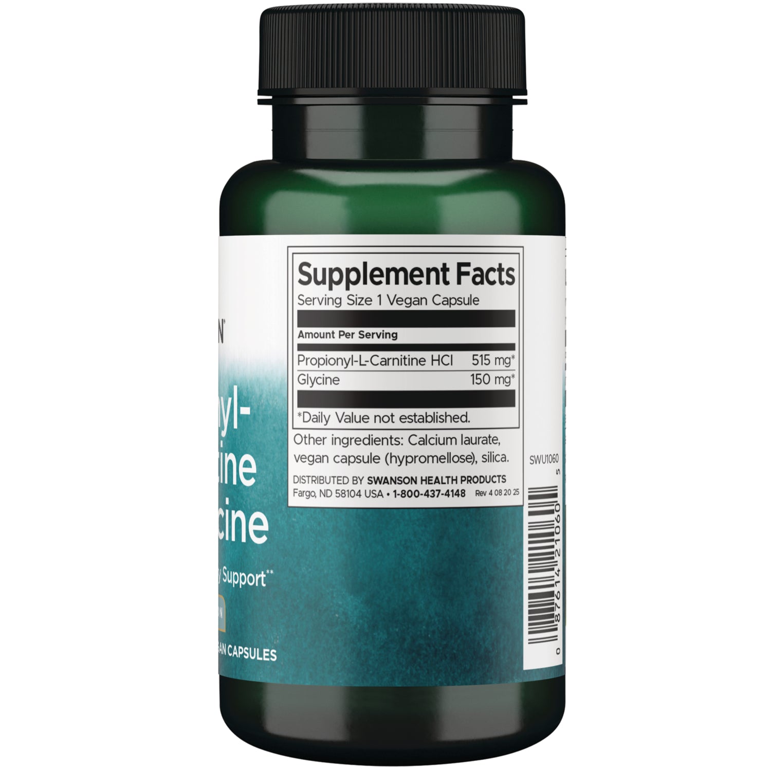 Swanson Vitamins Propionyl-L-Carnitine HCl & Glycine Support Swanson Vitamins Propionyl-L-Carnitine HCl & Glycine Support