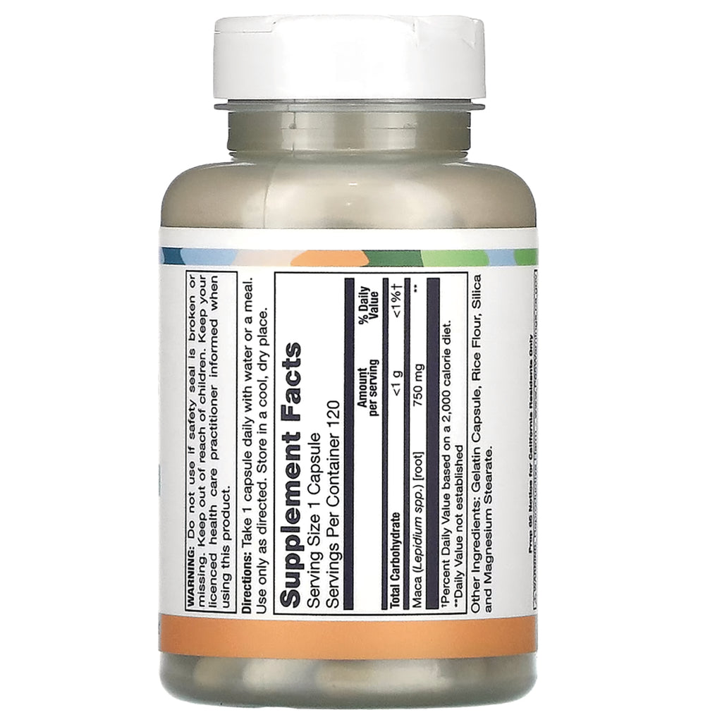 LFT068 | back of supplement bottle showing Supplement Facts nutrition and ingredient panel - Thumbnail