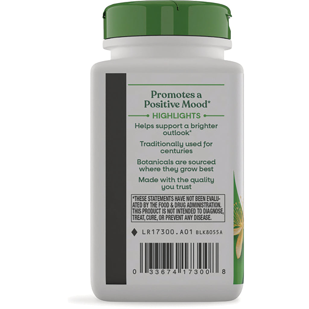 NW283 | Back of supplement bottle showing highlights text Promotes a Positive Mood and barcode - Thumbnail