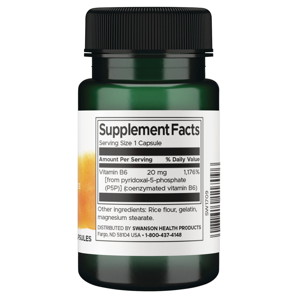 SW1709 | Back label with supplement facts and serving information - Thumbnail