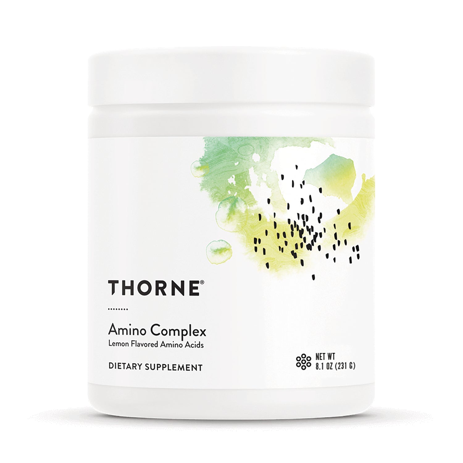 TRN005 | Thorne Amino Complex, lemon flavored amino acids, 8.1 oz