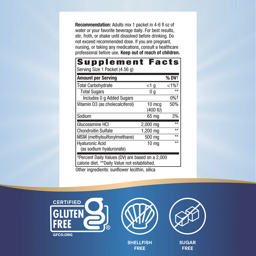 NW1067 | back label with Supplement Facts panel, recommended use text, and icons certified gluten free, shellfish free, sugar free - Thumbnail