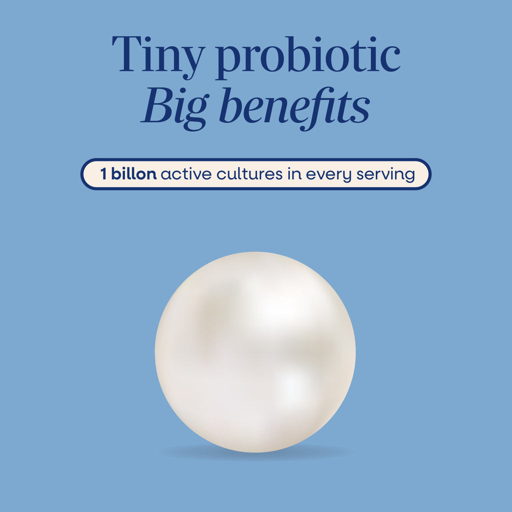 ET284 | Tiny probiotic infographic with 1 billion active cultures in every serving and a capsule illustration - Thumbnail