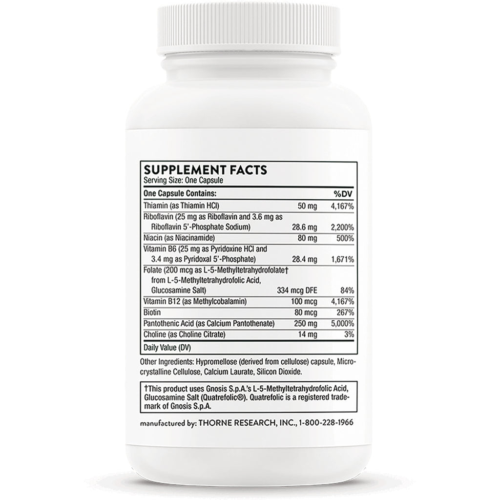 TRN012 | Back label with Supplement Facts panel (serving size: one capsule) - Thumbnail