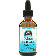 SN404 | Source Naturals Wellness Colloidal Silver 30 PPM, 2 fl oz dropper bottle