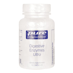 PRN049 | Pure Encapsulations Digestive Enzymes Ultra dietary supplement bottle, 90 capsules