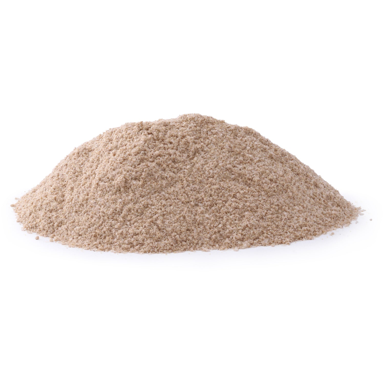 SW942 | Fine beige powder mound on white background