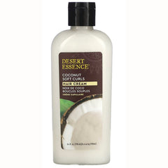 DST066 | Desert Essence Coconut Soft Curls hair cream bottle 6.4 fl oz