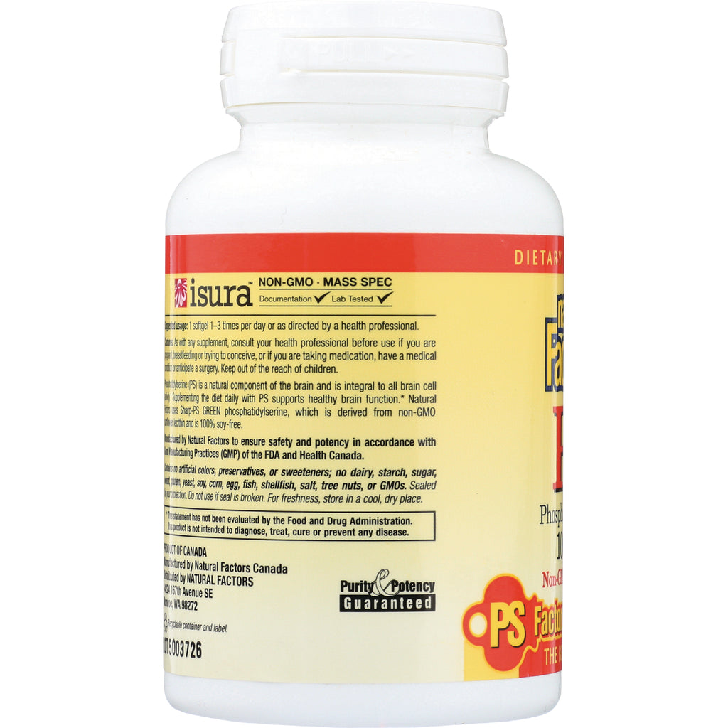 NFC025 | side panel of supplement bottle showing ingredients text and Purity & Potency Guaranteed badge - Thumbnail