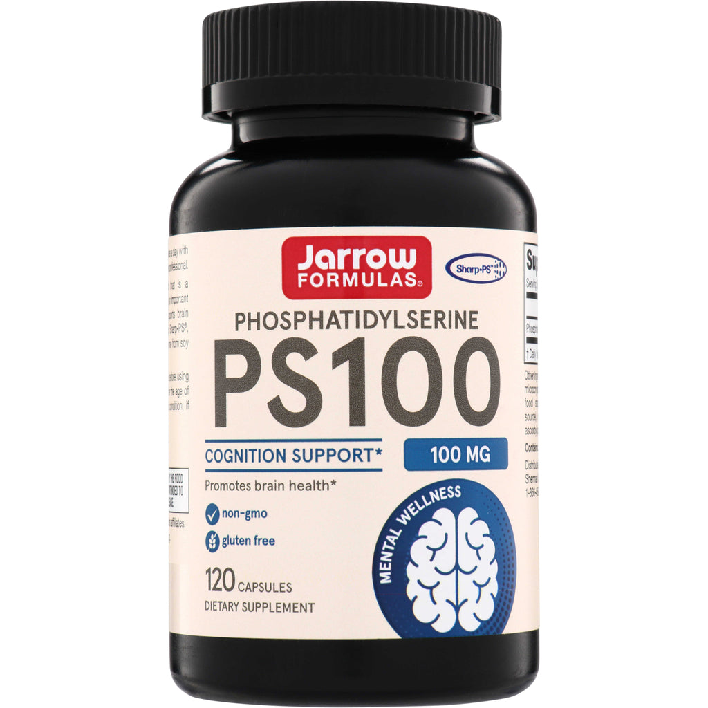 JR347 | Jarrow Formulas PS100 phosphatidylserine 100 mg, cognition support, 120 capsules - Thumbnail