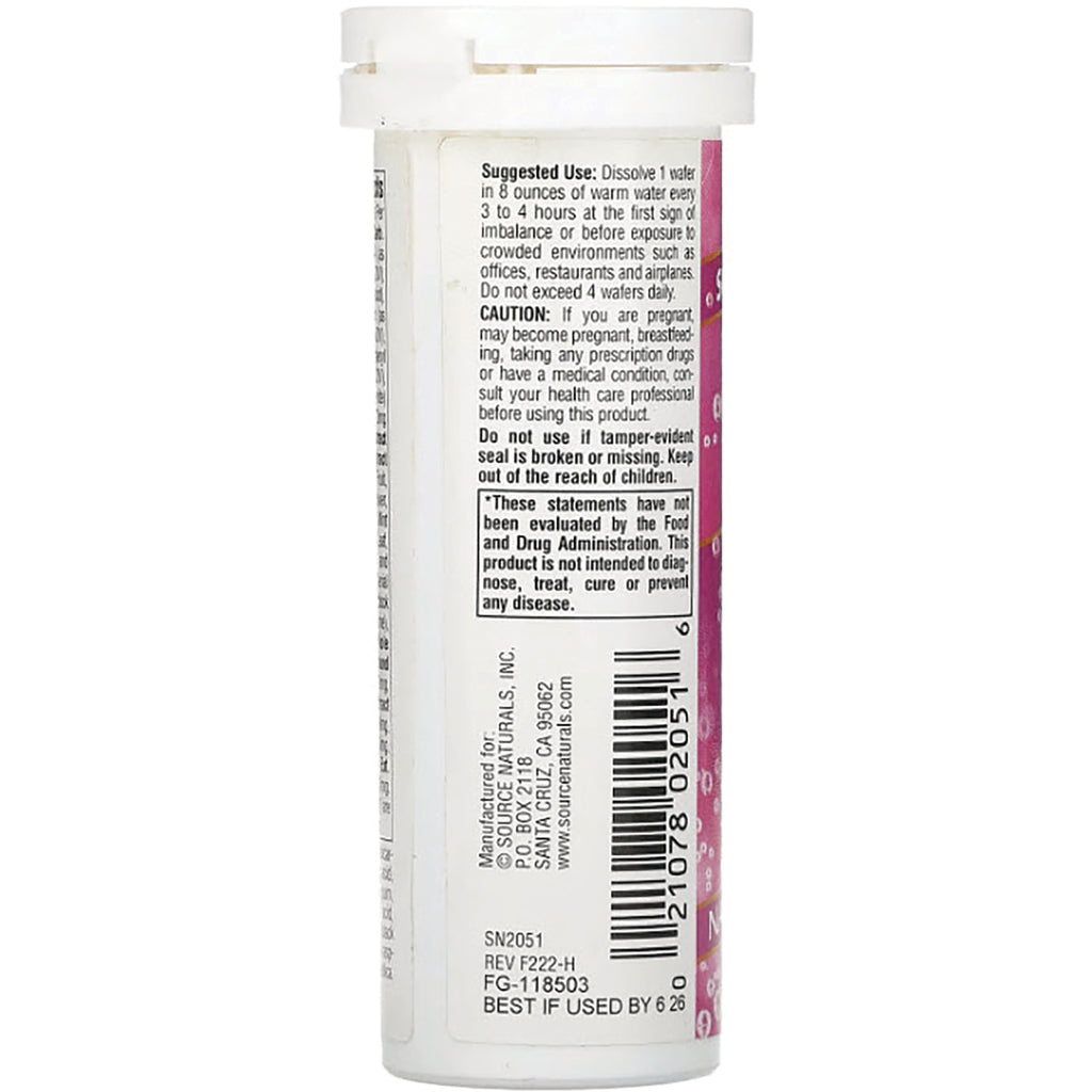 SN150 | Back label with Suggested Use, caution statement, and barcode - Thumbnail