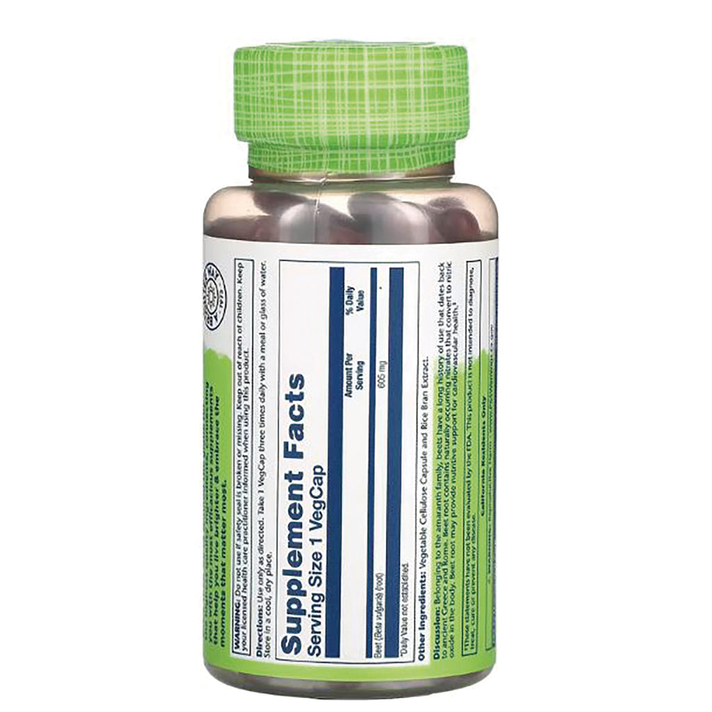 SLR430 | Back label with Supplement Facts panel, directions, and other ingredients - Thumbnail