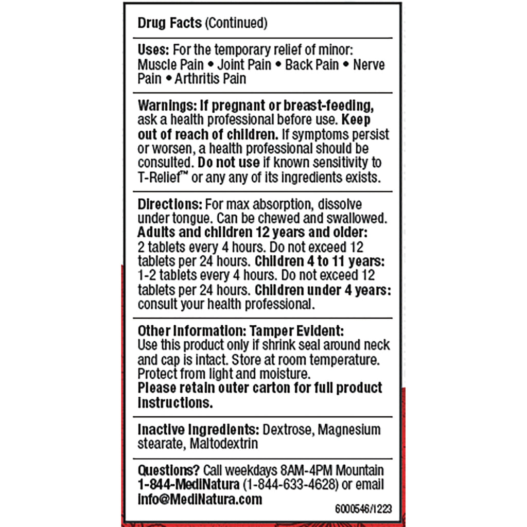 T-Relief Arnica + 12 - Thumbnail