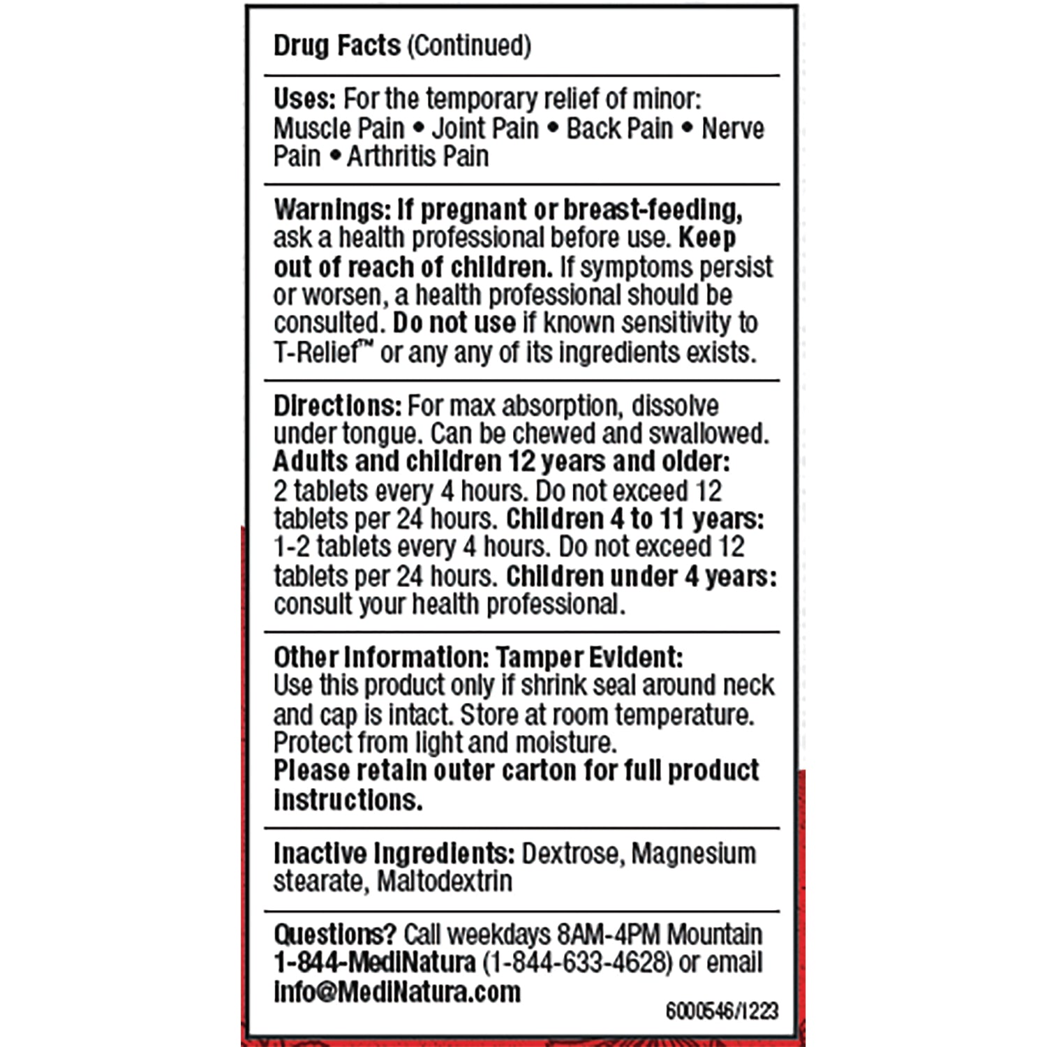 T-Relief Arnica + 12