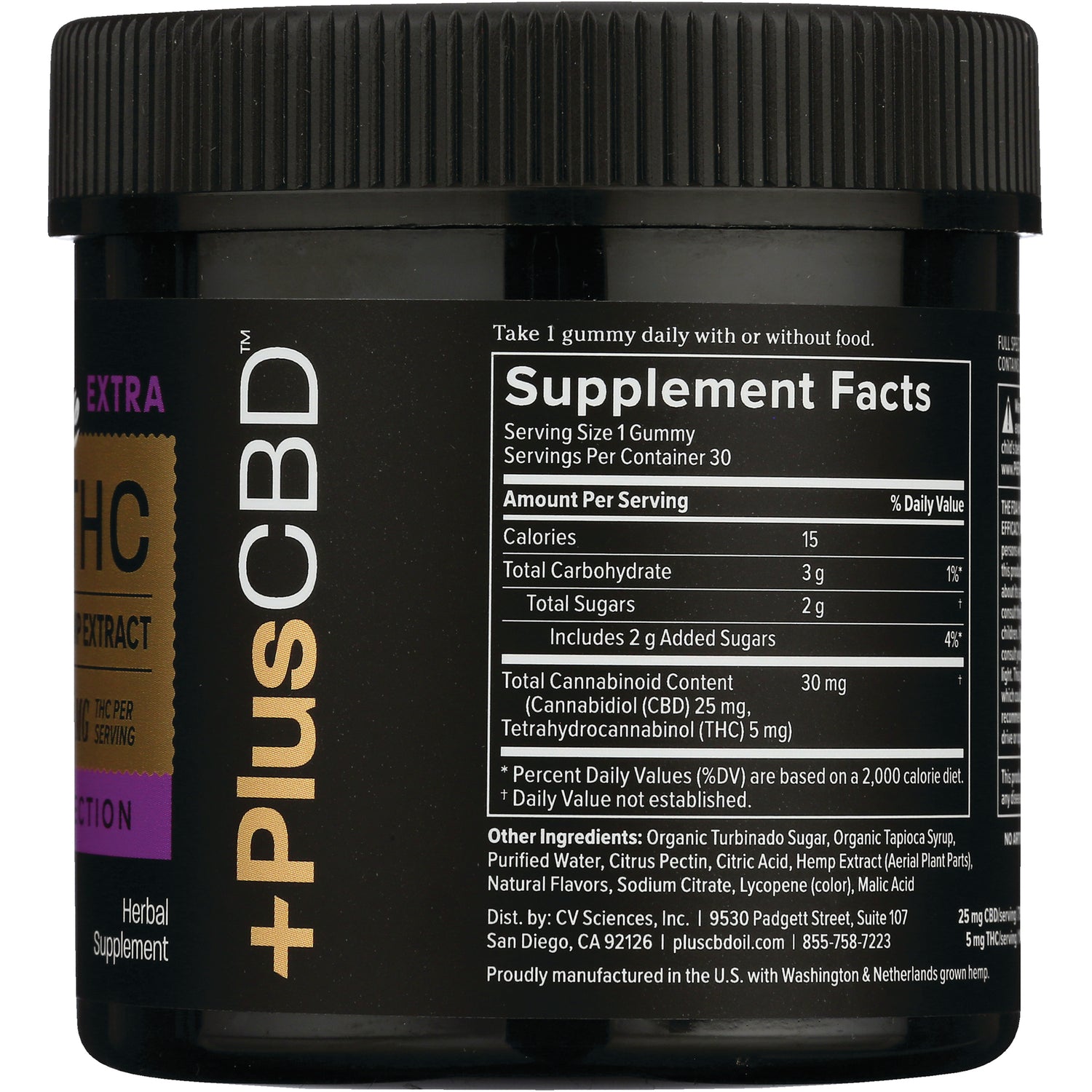 PlusCBD Full Spectrum Hemp Extract CBD Gummies Vegan – Swanson