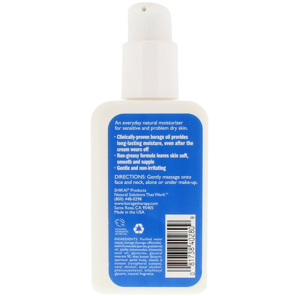 SHK011 | Back label of white pump bottle showing directions, ingredients, and barcode - Thumbnail