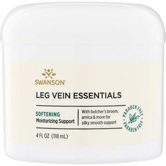 SWC070 | Swanson Leg Vein Essentials cream, Softening Moisturizing Support, Paraben Free, 4 fl oz