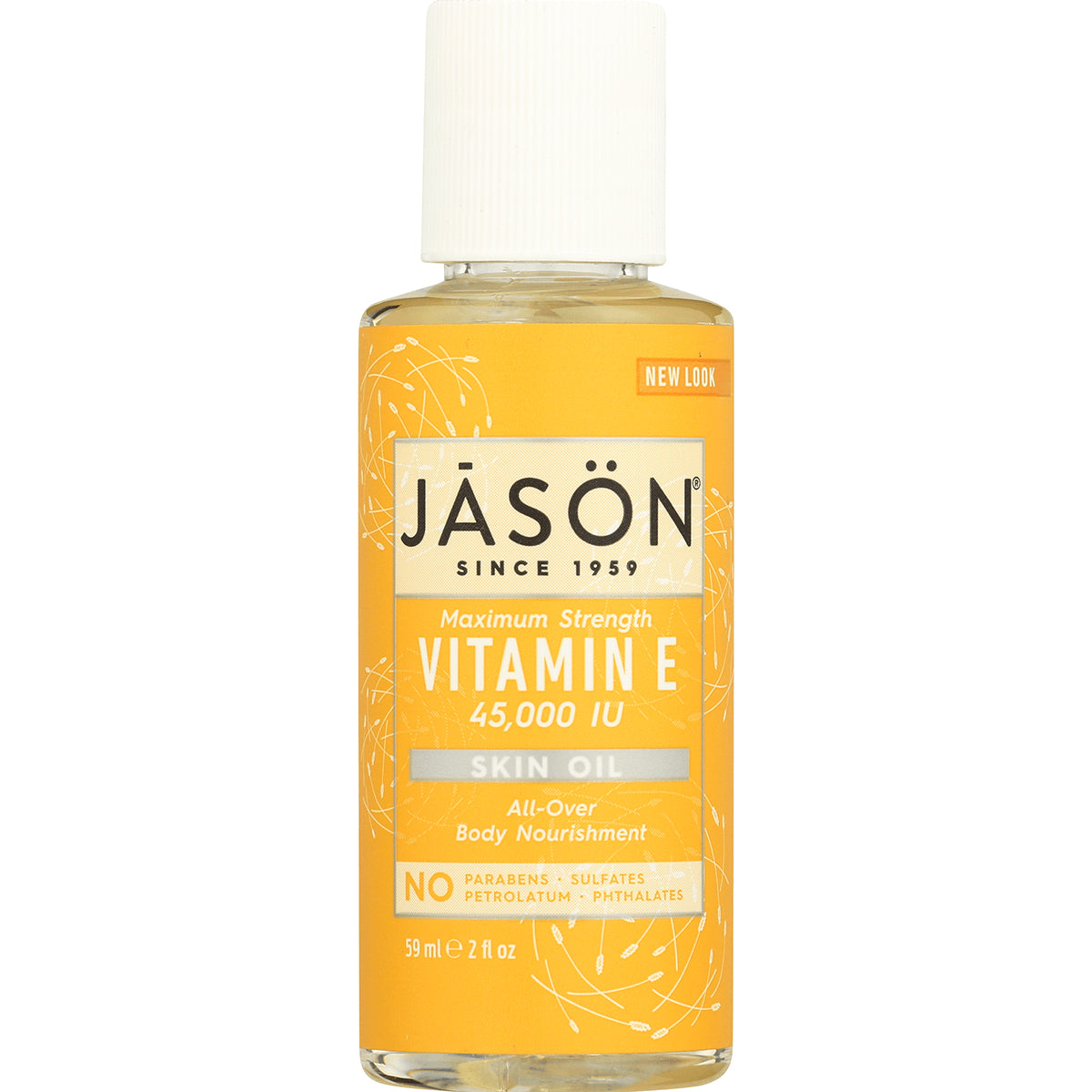 JC103 | JSN Vitamin E 45,000 IU skin oil 59 ml front bottle on white background