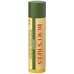BTB297 | Burt's Bees hemp moisturizing lip balm tube with green cap, front label reading BURT'S BEES HEMP