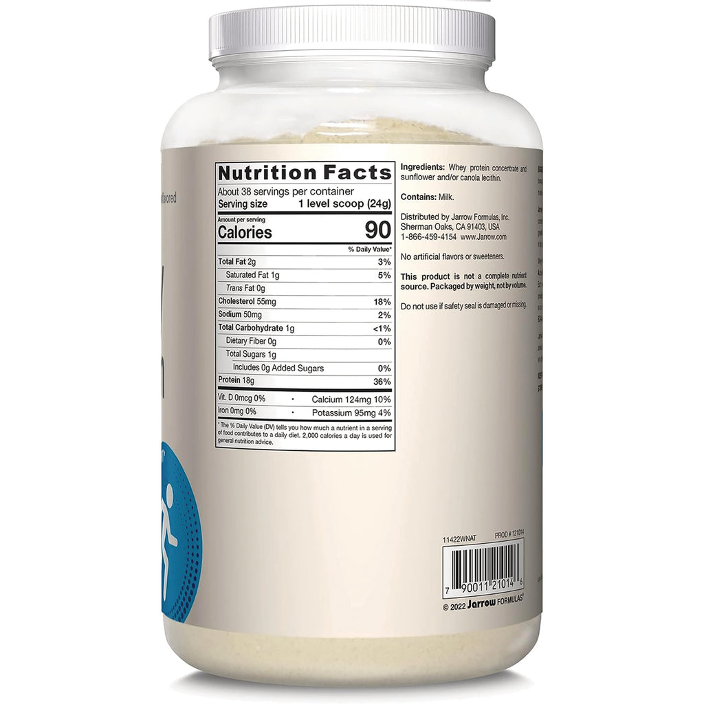 JR069 | Back label of supplement tub showing Nutrition Facts panel, ingredients and barcode - Thumbnail