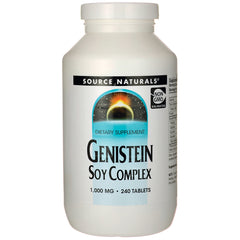 SN787 | Source Naturals Genistein Soy Complex dietary supplement, 1,000 mg, 240 tablets