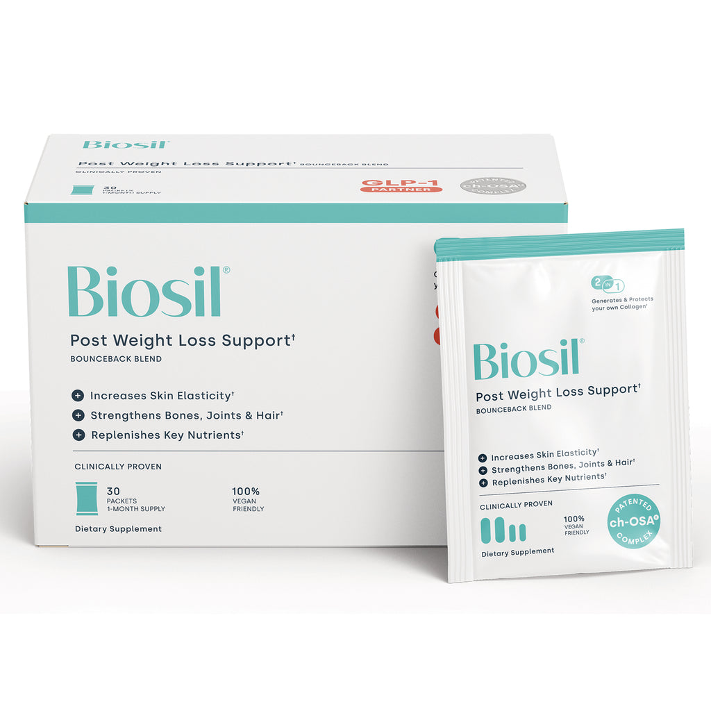 NFC218 | Biosil Post Weight Loss Support box and front packet packaging - Thumbnail
