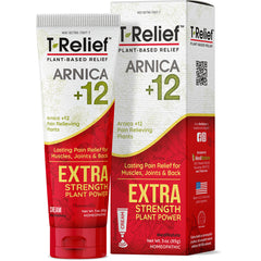 MNA042 | T-Relief Arnica +12 Extra Strength plant power cream tube and box