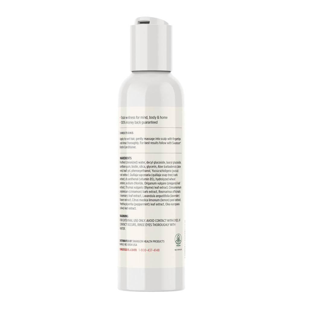 SW1487 | Back label with Ingredients, Directions, and Warning text for hair product - Thumbnail