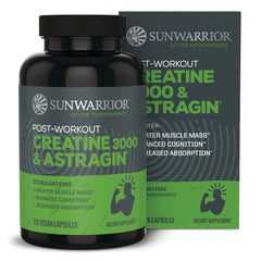 SNW061 | Sunwarrior Active Performance Post-Workout Creatine 3000 & AstraGin, 120 vegan capsules