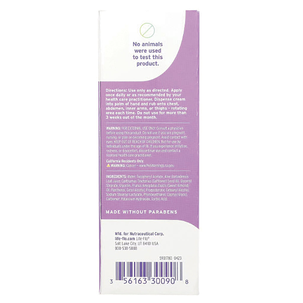 EMR013 | Back of purple product box showing directions, ingredients, 'No animals were used to test this product' text and barcode - Thumbnail
