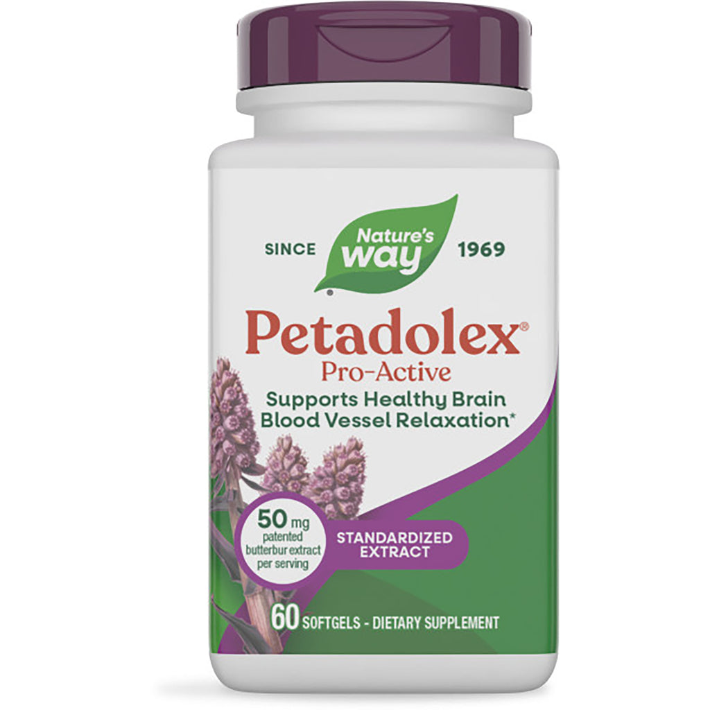 ET304 | Nature's Way PETADOLEX Pro-Active bottle showing front label, 60 softgels dietary supplement - Thumbnail