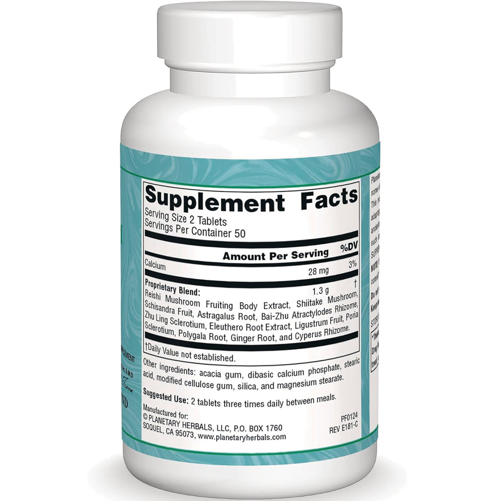 PF127 | bottle back label showing Supplement Facts with serving size, calcium, ingredients and proprietary blend - Thumbnail