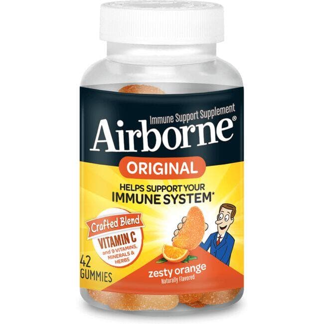 Airborne Original Gummies - Zesty Orange image 1