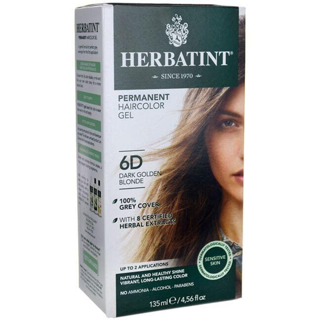 Permanent Haircolor Gel 6D Dark Golden Blonde image 1