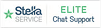 Stella Elite Chat Support logo on a white background