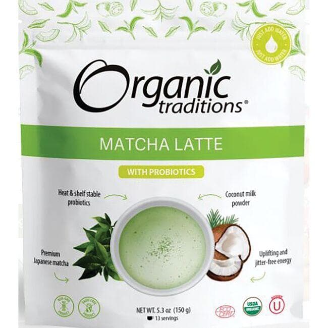 Matcha Latte with Probiotics image 1