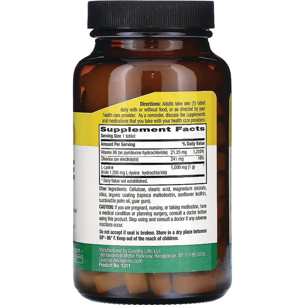 CRL078 | back label showing supplement facts nutrition panel and caution text on brown pill bottle - Thumbnail