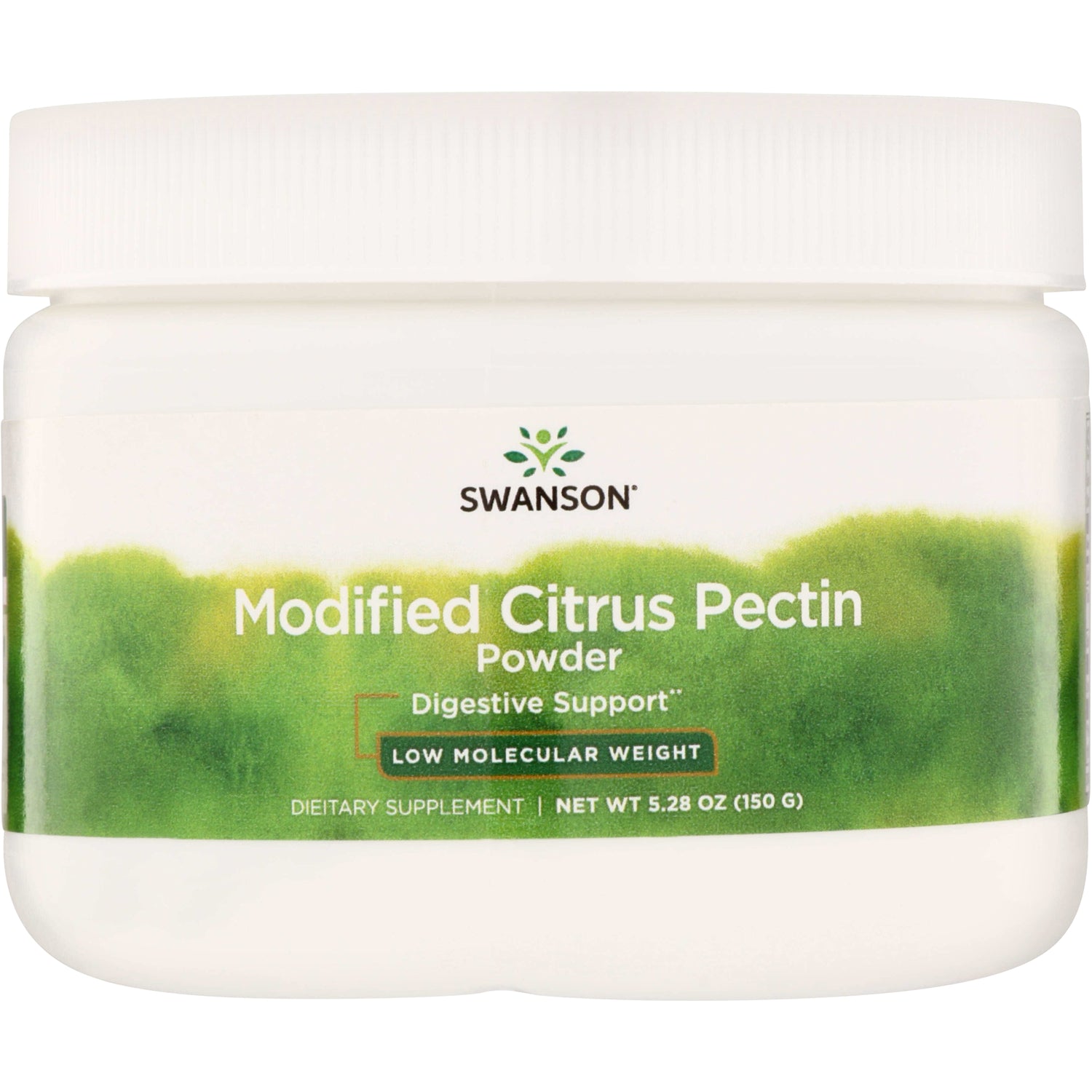 SWU698 | Swanson Modified Citrus Pectin Powder, Digestive Support, Low Molecular Weight, 5.28 oz