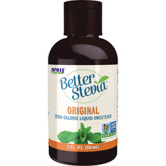 NWF096 | Better Stevia Original zero-calorie liquid sweetener 2 fl oz bottle with Non-GMO Verified label