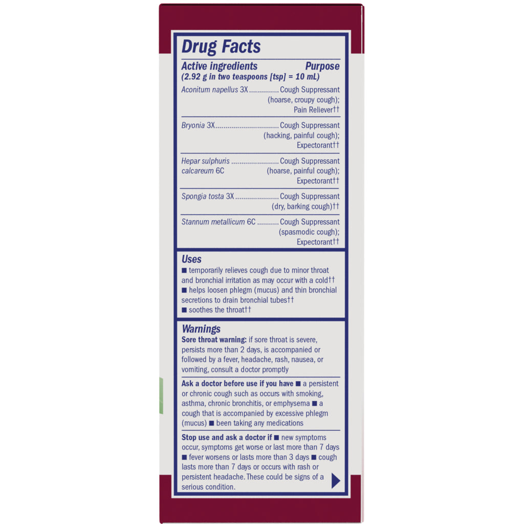BRK008 | back panel labeled Drug Facts showing active ingredients, uses, and warnings text - Thumbnail