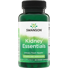 SWC101 | Swanson Kidney Essentials supplement, urinary tract health, 60 veggie capsules