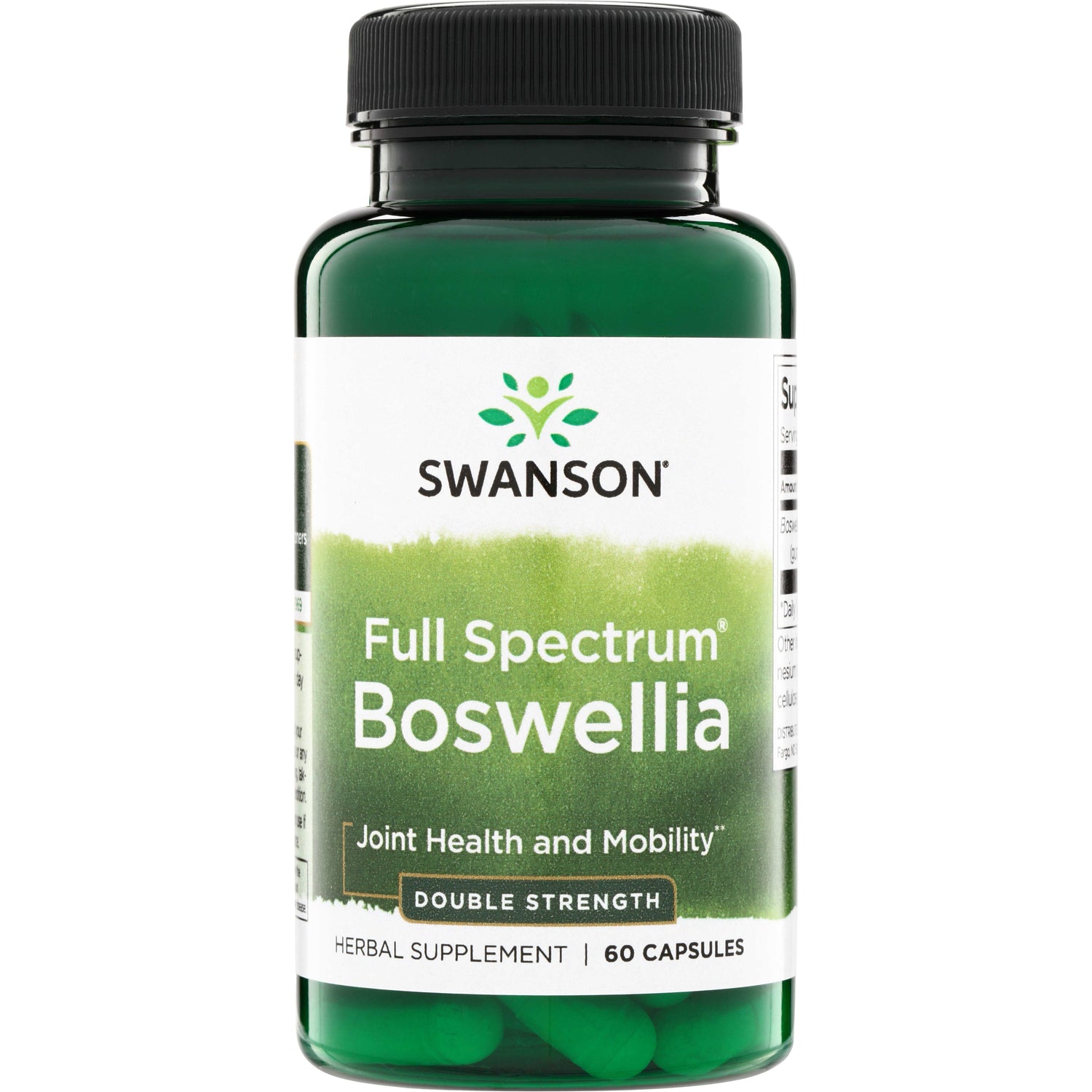 SW1589 | Swanson Full Spectrum Boswellia supplement, Double Strength, Joint Health and Mobility, 60 capsules