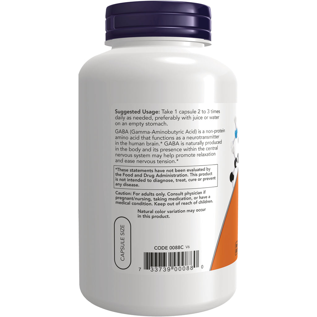 NWF749 | Back label of white supplement bottle showing Suggested Usage instructions, caution text, and barcode - Thumbnail