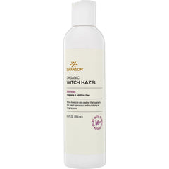SW1509 | Swanson Organic Witch Hazel bottle front, Soothing, Fragrance & Additive Free, 8.5 fl oz (250 mL)