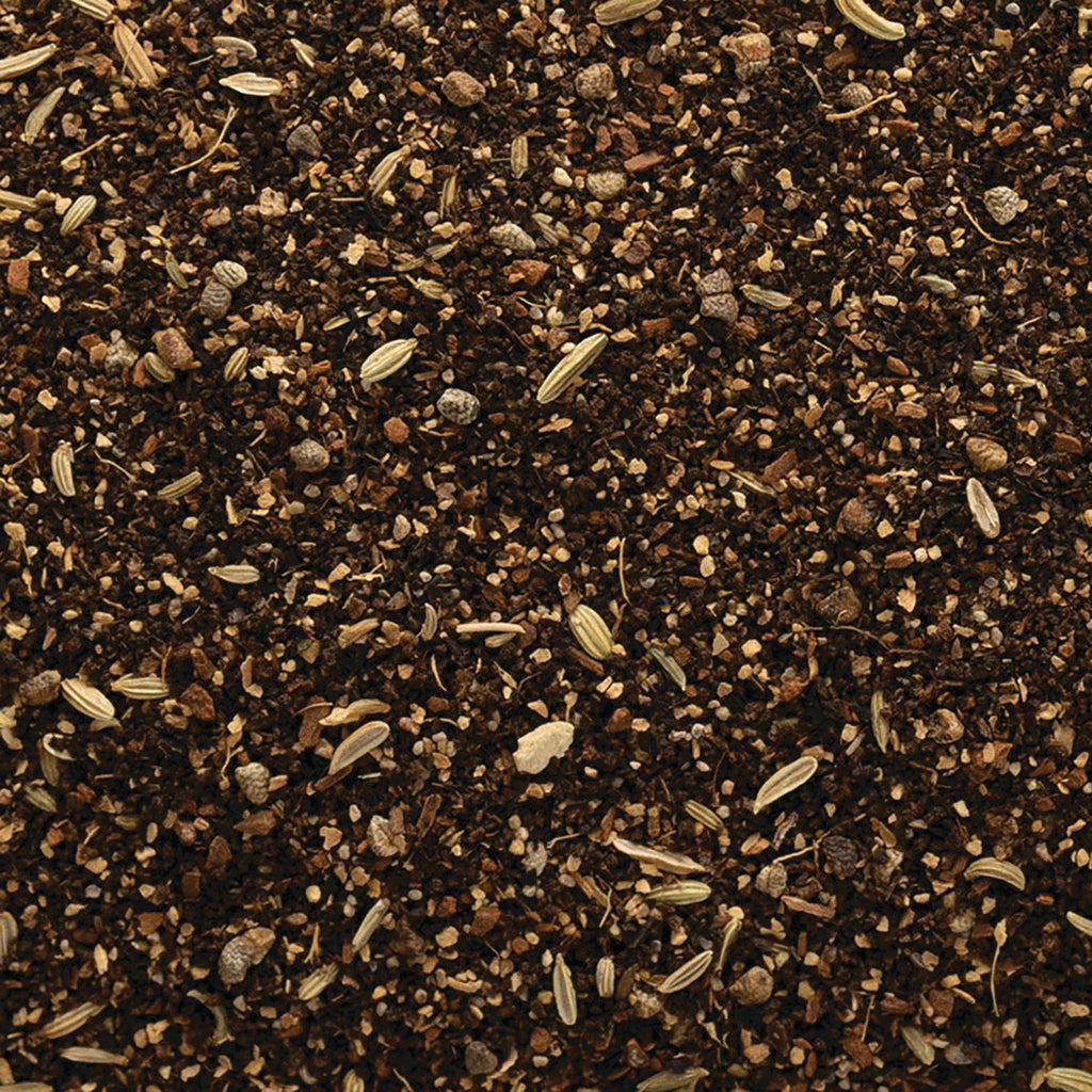 FNP029 | close-up of loose herbal seasoning with fennel seeds and crushed spices - Thumbnail