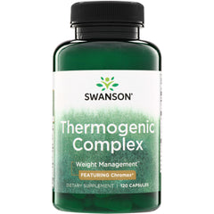 SWD057 | Swanson Thermogenic Complex, weight management, featuring Chromax, 120 capsules