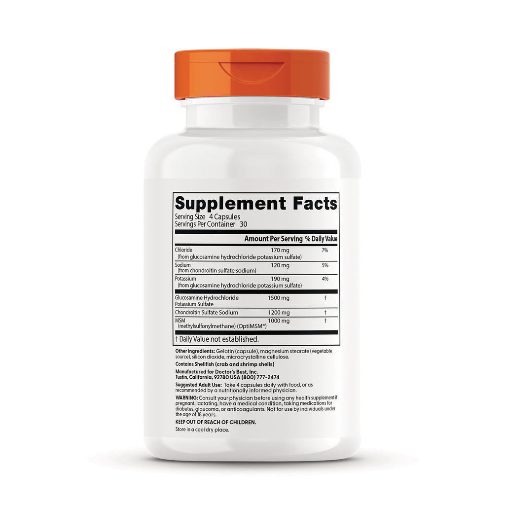 DB155 | back of white supplement bottle showing Supplement Facts label with ingredients and amounts - Thumbnail